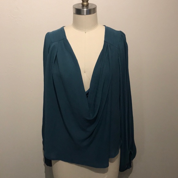 Free People Tops - Free people cowl neck balloon sleeve top